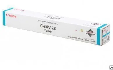 фото Тонер Canon C-EXV 28 (голубой), 38 000 стр
