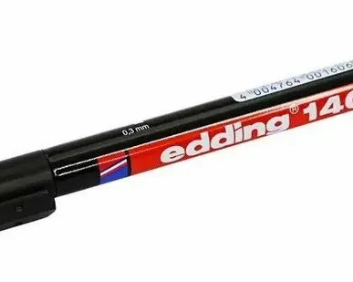 фото Маркер Edding Маркер перманентный Edding-140 S 0.3мм (для пленок и ПВХ) чёрный (09-3995)