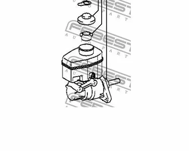 фото Цилиндр тормозной главный FEBEST 0179-GRJ120 для автомобилей Toyota.