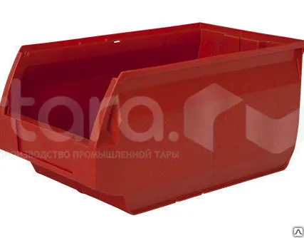Фото №0 Контейнер, ящик пластиковый для склада. Артикул 5004 Неаполь