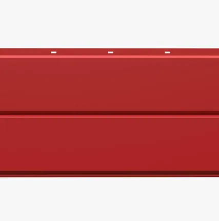 Фото №0 Сайдинг Потолочно-фасадная панель «Софит» Premium, 0.5 мм RAL 3020, Алый
