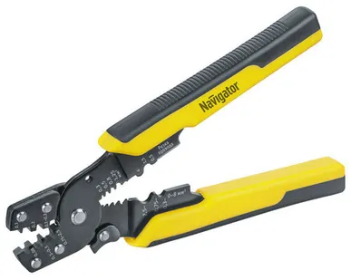 фото пресс-клещи NAVIGATOR 4в1 187мм многофункциональные