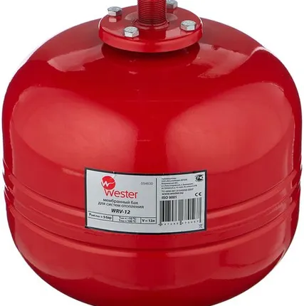 Фото №0 Расширительный бак Wester WRV 12 12 л вертикальная установка