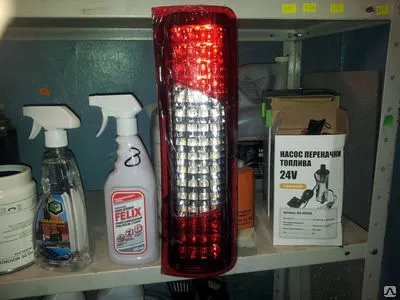 Фото №0 Фонарь задний ГАЗель цельнометалическая светодиодные Китай