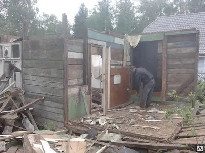 Фото №0 Демонтаж Слом Снос (Вывоз мусора)