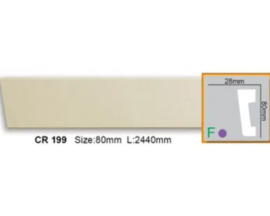 фото Молдинг CR 199 (80х28х2440 мм) есть гибкий аналог