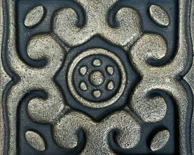 фото Чугунная плитка "Флос"
