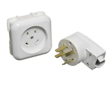 фото Разъем с/у 3- фазный 4 контакта 32А