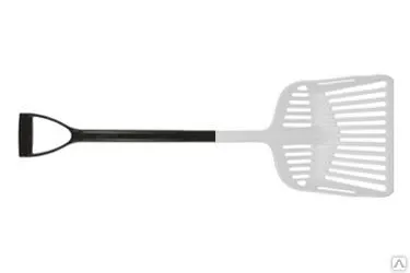 Фото №0 Лопата с  дренажными отверстиями и ручкой