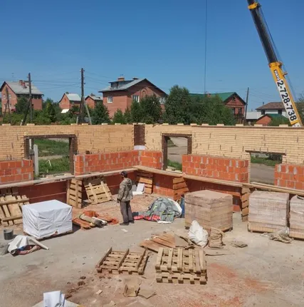 Фото №0 Кладка внутренних перегородок