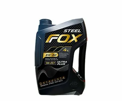Фото №0 Моторное масло Steel FOX Ultra Plus SAE 5w30 SN+/CF 1л