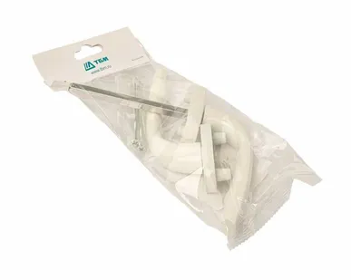 фото Гарнитур для балконной двери Internika Venera алюминиевый, 45°, белый RAL9016