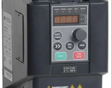 фото Преобразователь частоты CONTROL-L620 380В 3ф 0.75-1.5кВт IEK CNT-L620D33V0075-015TE