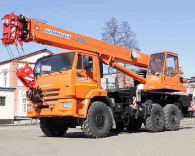 фото Автокран КЛИНЦЫ КС-55713-5К-1 на шасси КАМАЗ 43118-46 (25 тн.)
в