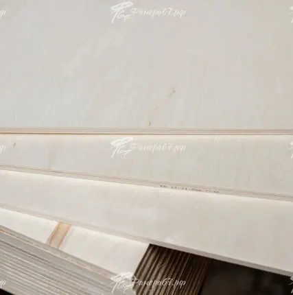 Фото №0 Фанера ФК 8мм сорт 2/2 1525х1525 ШЛ