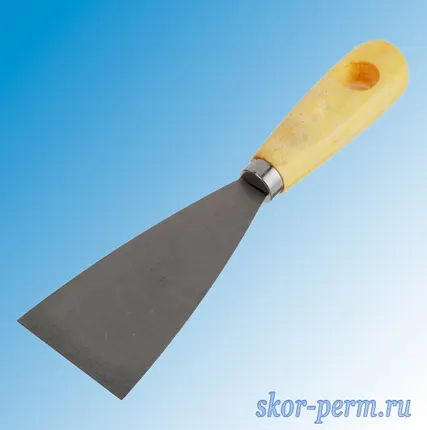 Фото №0 Шпатель стальной, 50 мм