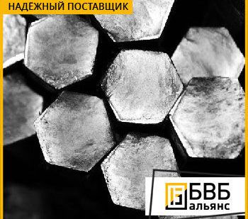 фото Шестигранник нержавеющий 10 мм ПТ7М