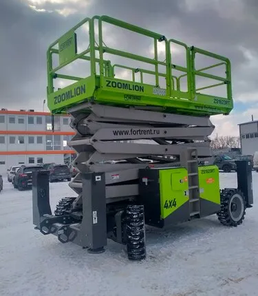 Фото №0 Подъемник вездеходный ножничный ZOOMLION ZS1623RT в аренду