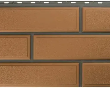 фото Фасадная панель Камень Венецианский (персиковый)