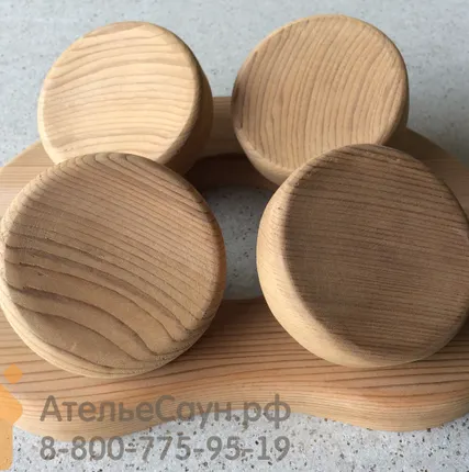 Фото №3 Подголовник Sawo Halu 512-D (кедр)