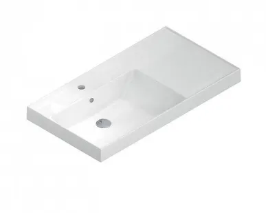 фото Раковина CUBO 90 левая с крепежом