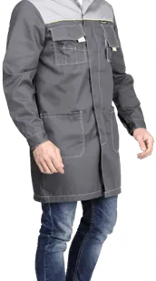 фото Халат ТУРБО летний, серый