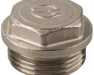 фото Заглушка GENERAL FITTINGS, латунь, наружная резьба, 1/2&quot;