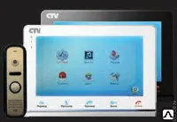 фото Видеодомофон CTV-DP2700IP (W/B) (Видеопанель в комплекте)