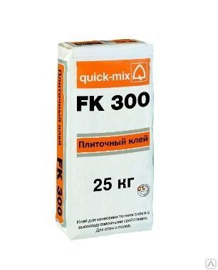 Фото №0 Плиточный клей FK300 25кг Quick-mix