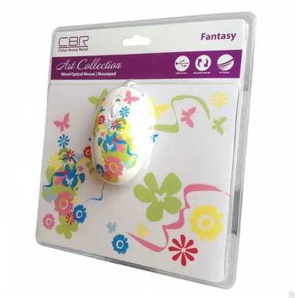 Фото №0 Компьютерная  мышь CBR Fantasy (Мышь сувенирная + коврик)