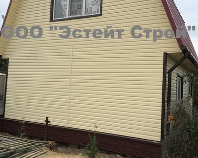фото Монтаж винилового сайдинга