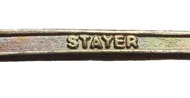 фото Ключ STAYER &quot;MASTER&quot; гаечный рожковый, 6х7мм 27038-06-07