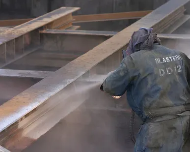 фото Антикоррозийная и абразивная (пескоструйная)