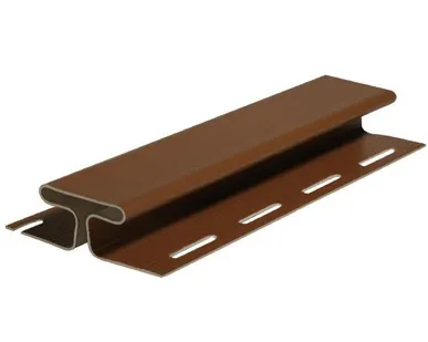 фото Н-профиль для винилового сайдинга 3050мм, светлый дуб FineBer