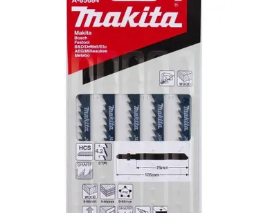 фото Пилка лобзиковая для дерева В-16 (уп.5шт) Makita A-85684
