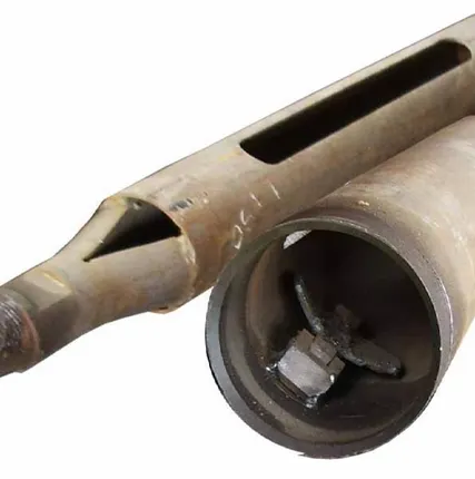 Фото №0 Буровой стакан со съемным верхом д.73x250