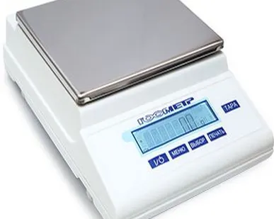 фото Весы лабораторные технические Госметр ВЛТЭ-6100Т (6100 г, 1 г, внешняя калибровка)