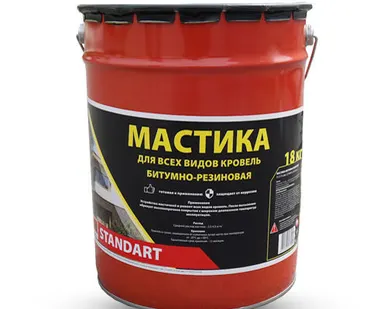 фото Мастика битумная СТН Standart, ведро 18 кг СТН