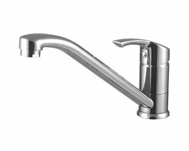 фото Дисма Смеситель для кухни Lemark Plus Straike с поворотным изливом, хром, 35 картридж LM1104C