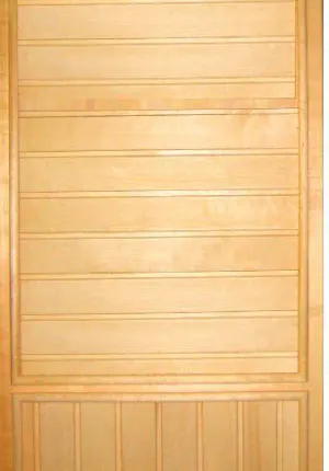 Фото №0 Дверь осина 1800х700х65 "Глухая" кат. В