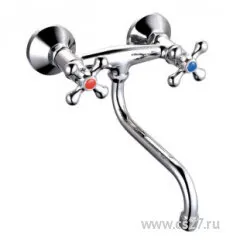 фото BY 121 39 05 Смеситель FERAT для мойки двухвентильный