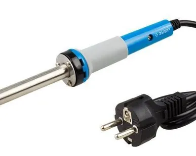 фото Электропаяльник, жало &quot;ДCC&quot; ЗУБР Эксперт 55402-60, 60Вт