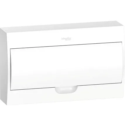 Фото №0 Бокс ОП Easy9 навес. с бел. двер. 1 ряд 18мод IP40 IK07 63А 2 клеммы SchE EZ9E118P2SRU