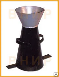 Фото №0 Конус КА (Абрамса) с воронкой для определения подвижности бетонной смеси по