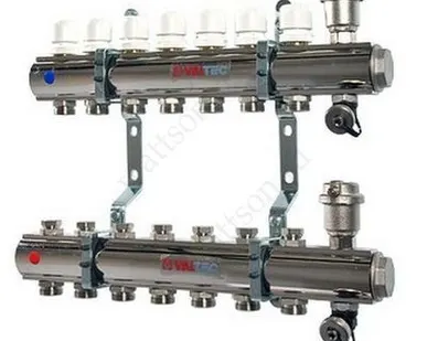 фото Valtec, Коллекторная Группа В Сборе 1" Х 7 Вых. Eвроконус 3/4
