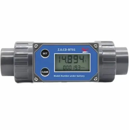 Фото №0 Расходомер для измерения расхода жидкостей с цифровым дисплеем ПВХ