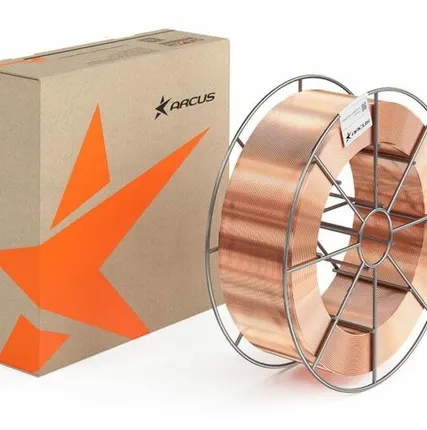 Фото №0 Проволока омедненная СВ-08Г2С-О ф 1,6мм катушка 18кг