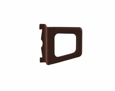 фото Ручка для МС "База", коричневая (трапеция)