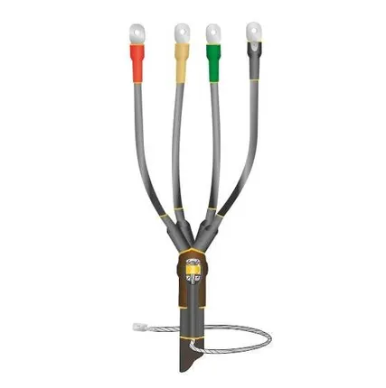 Фото №0 Муфта кабельная концевая универс. 1кВ 1ПКВ(Н)ТпбН-4х(35-50) с болтовыми наконечниками Нева-Транс Комплект 22020146