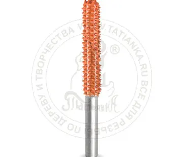 фото 6C14-90 - Цилиндр, Ø хвостовика 6мм, Ø фрезы X 6,35мм, L фрезы 44,45мм (ex-coarse/оранж)